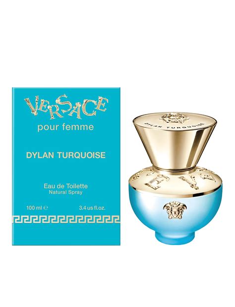 versace dylan turquoise eau de toilette 100 ml|Versace dylan turquoise 3.4 oz.